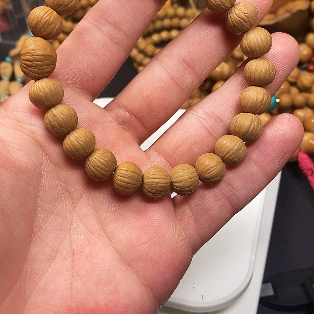 养***逗猴头核桃吊坠红绿灯