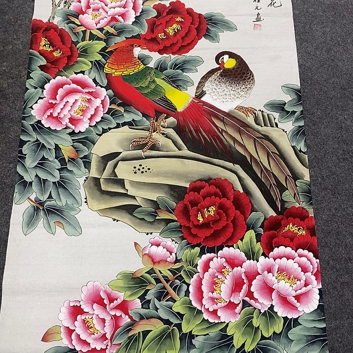 国画国画作品手绘