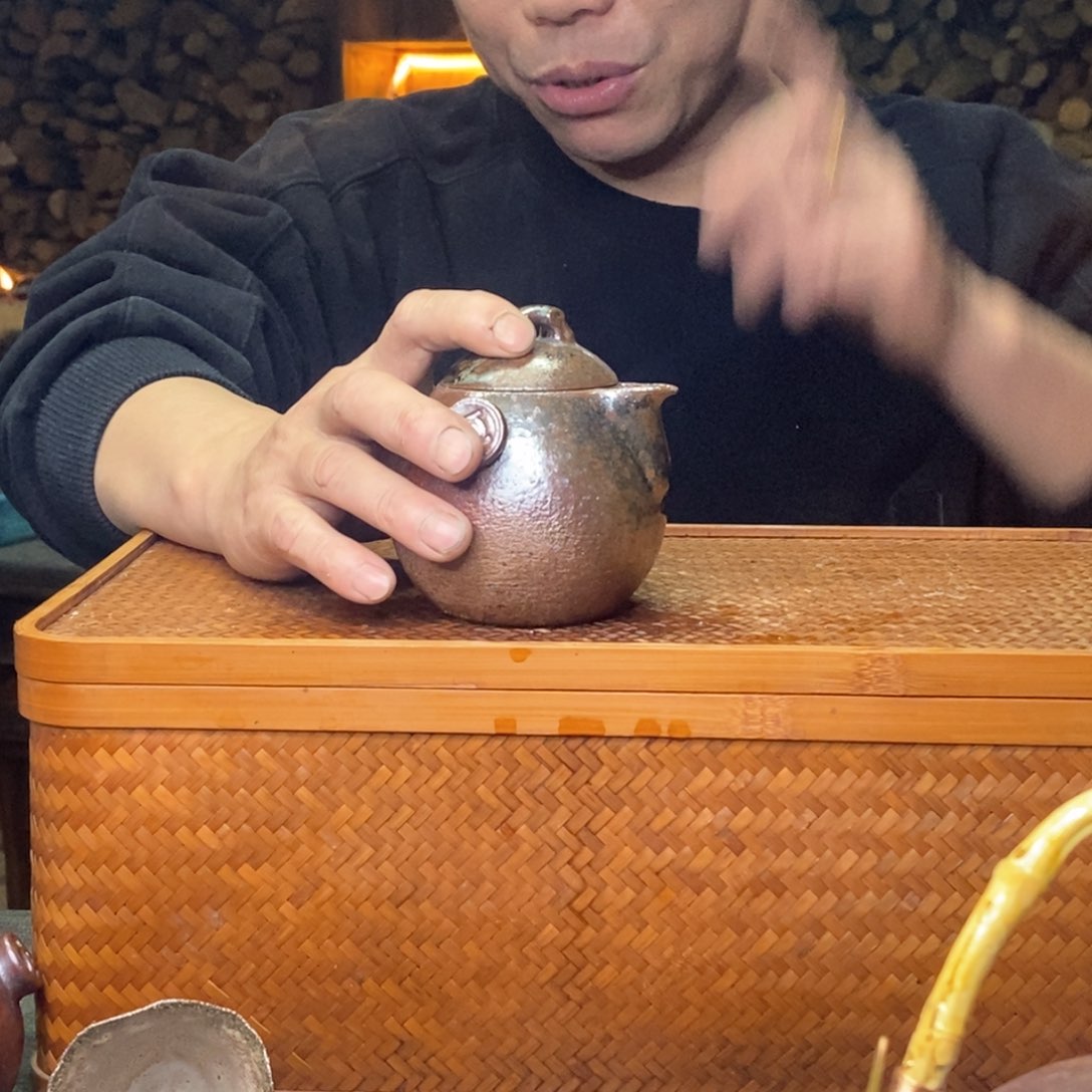 紫砂柴烧紫砂茶具