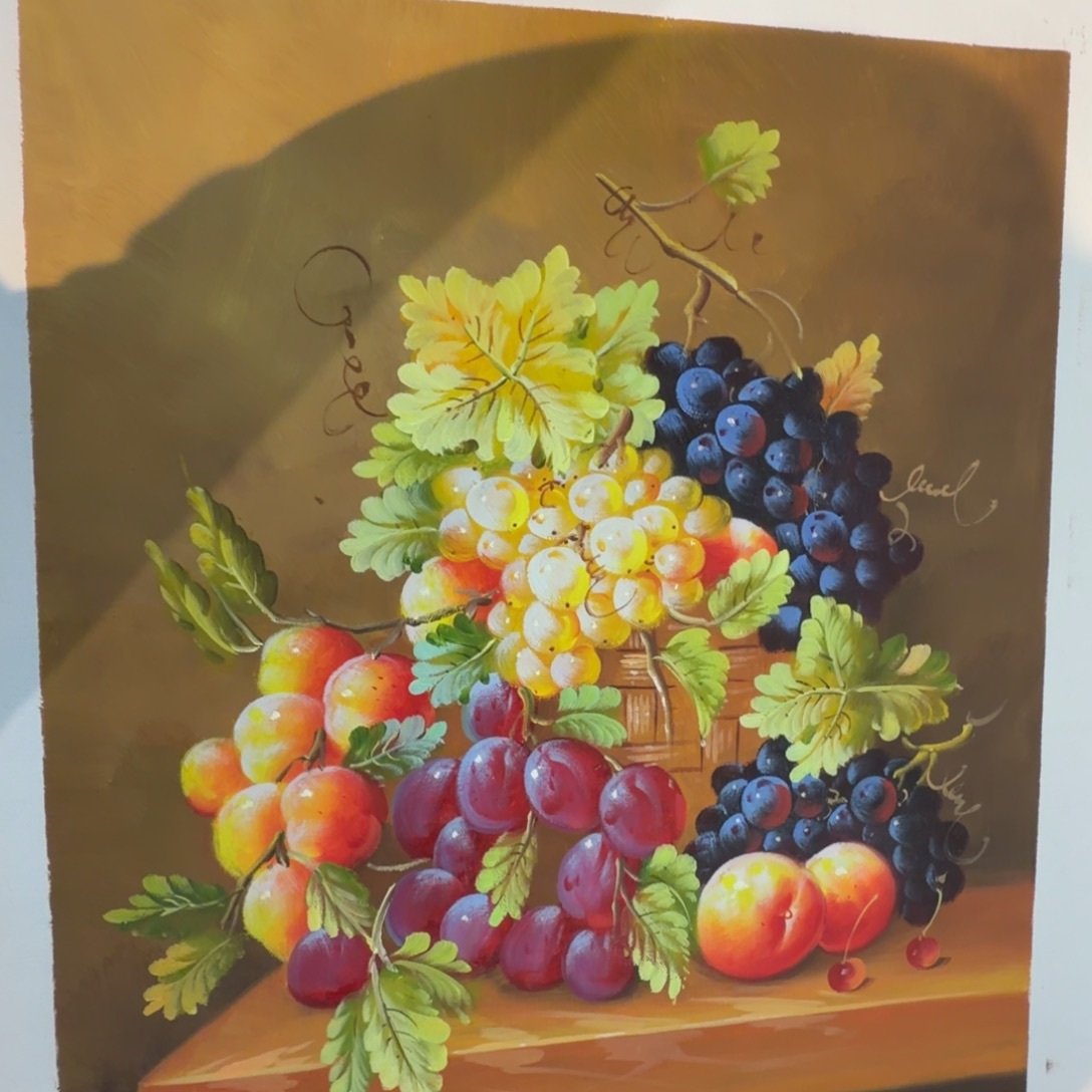 油画加油加油努力加油努力