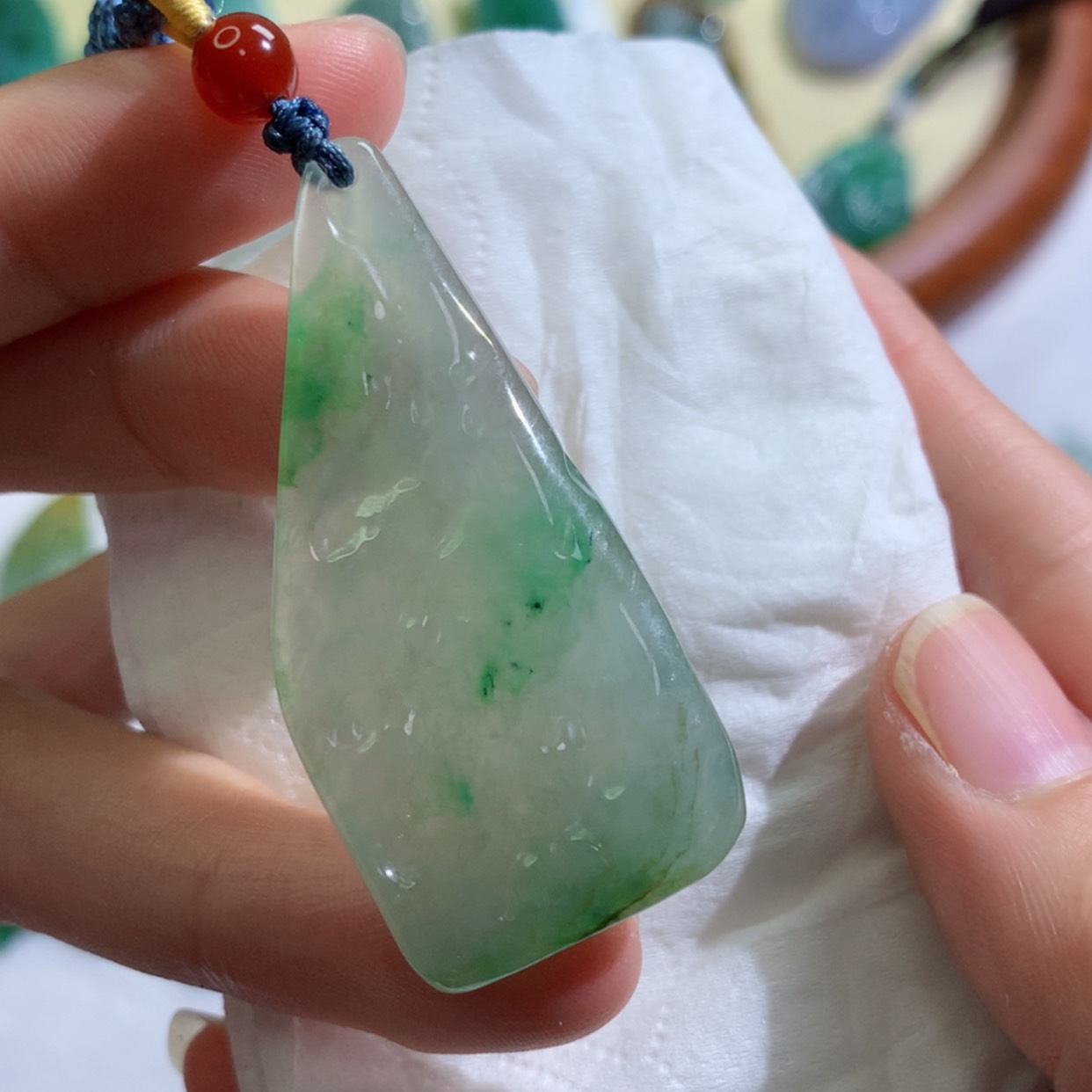 【闪购商品】翡翠吊坠(不含链)未镶嵌 5298