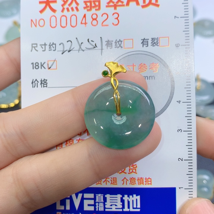 翡翠颈饰未镶嵌吊坠