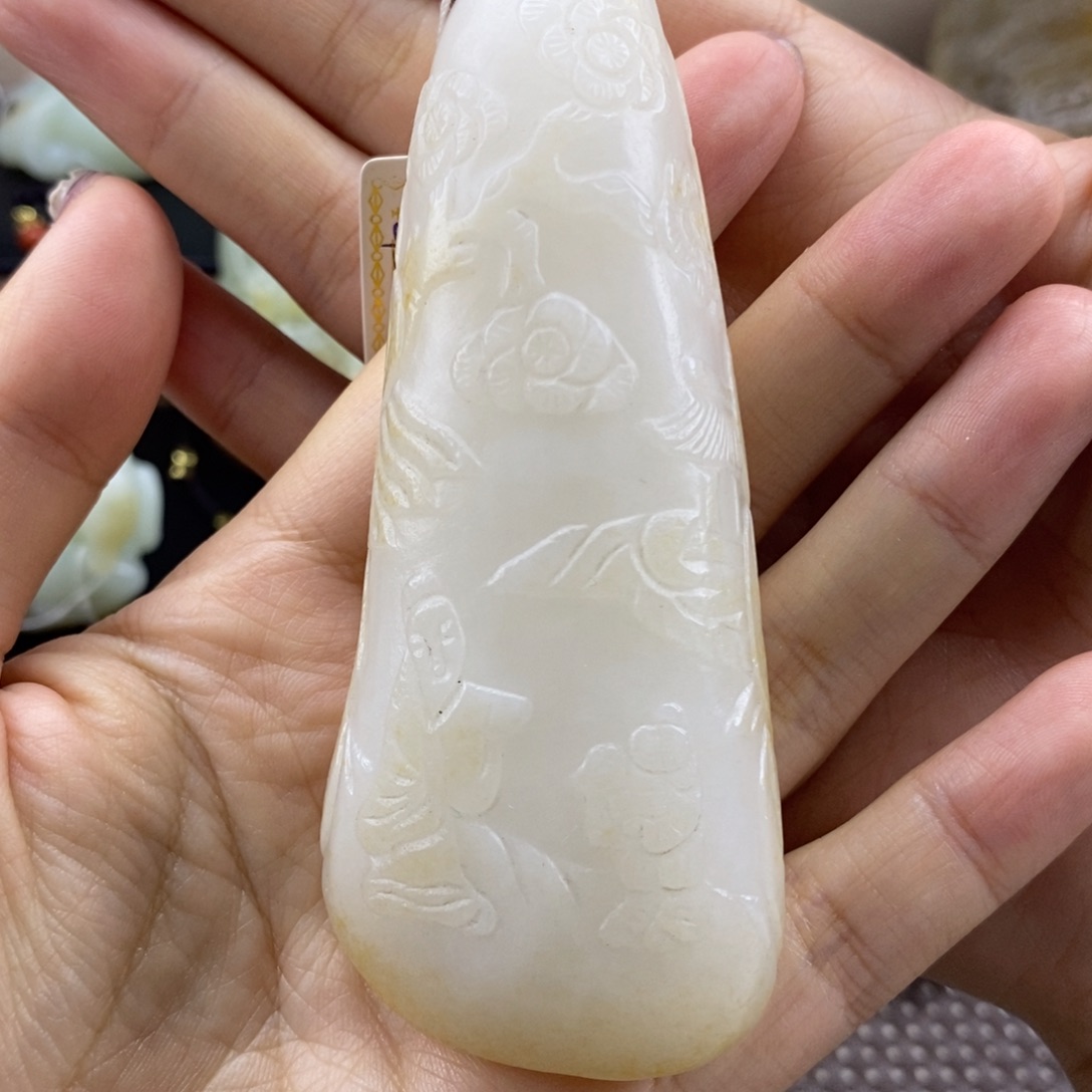 和田玉把件未镶嵌