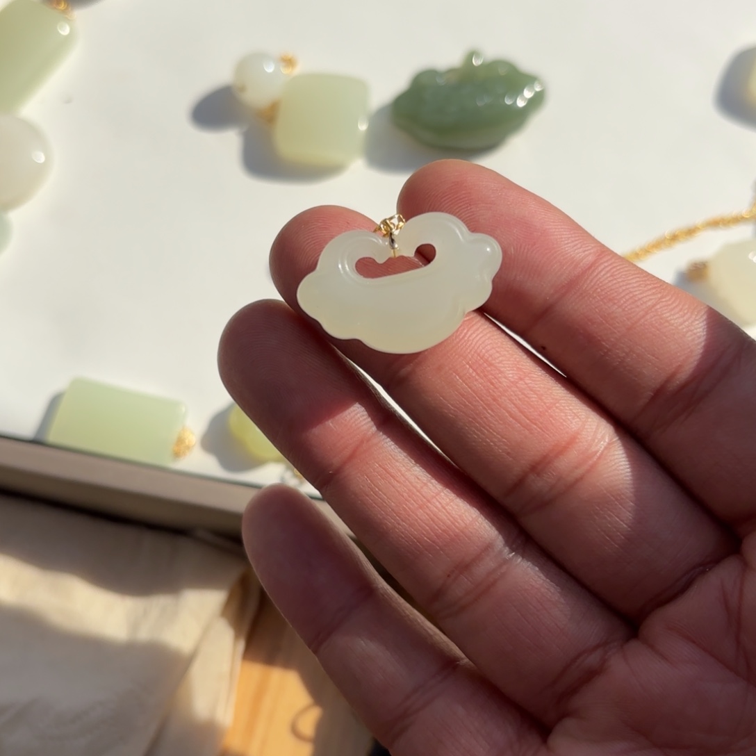 和田玉如意定制不退换26尺寸未镶嵌