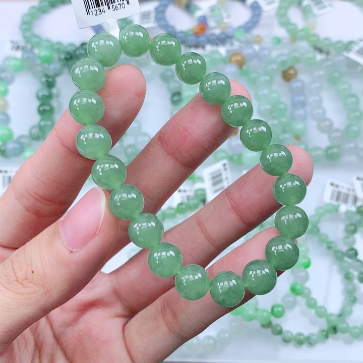 未镶嵌手链翡翠翡翠