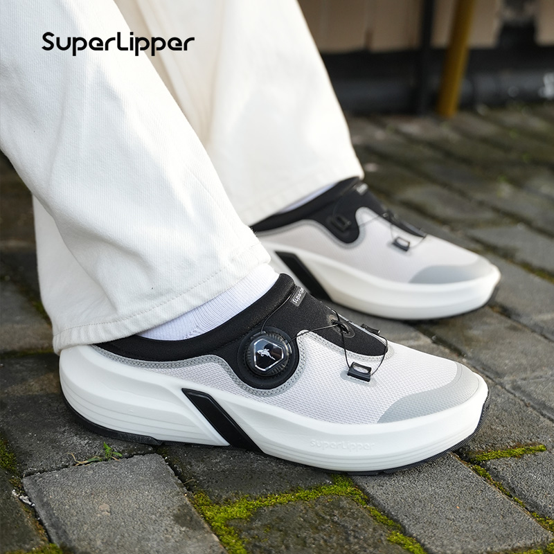 SuperLipper游艇超临界勃肯鞋秋季运动休闲鞋男女半拖一脚蹬穆勒