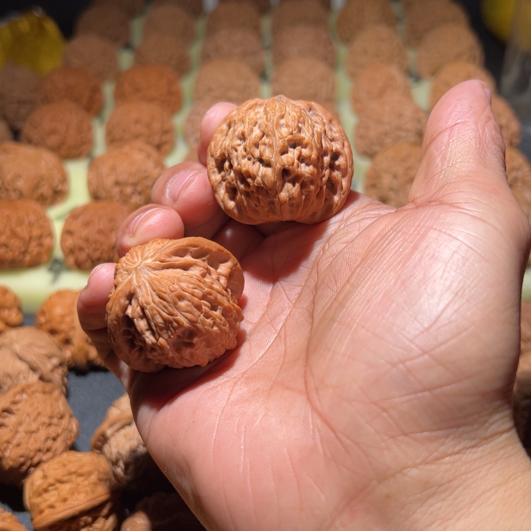 文玩核桃吊坠小*水39磨盘