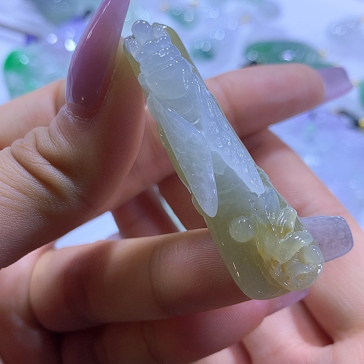 翡翠未镶嵌颈饰天然翡翠A货吊坠