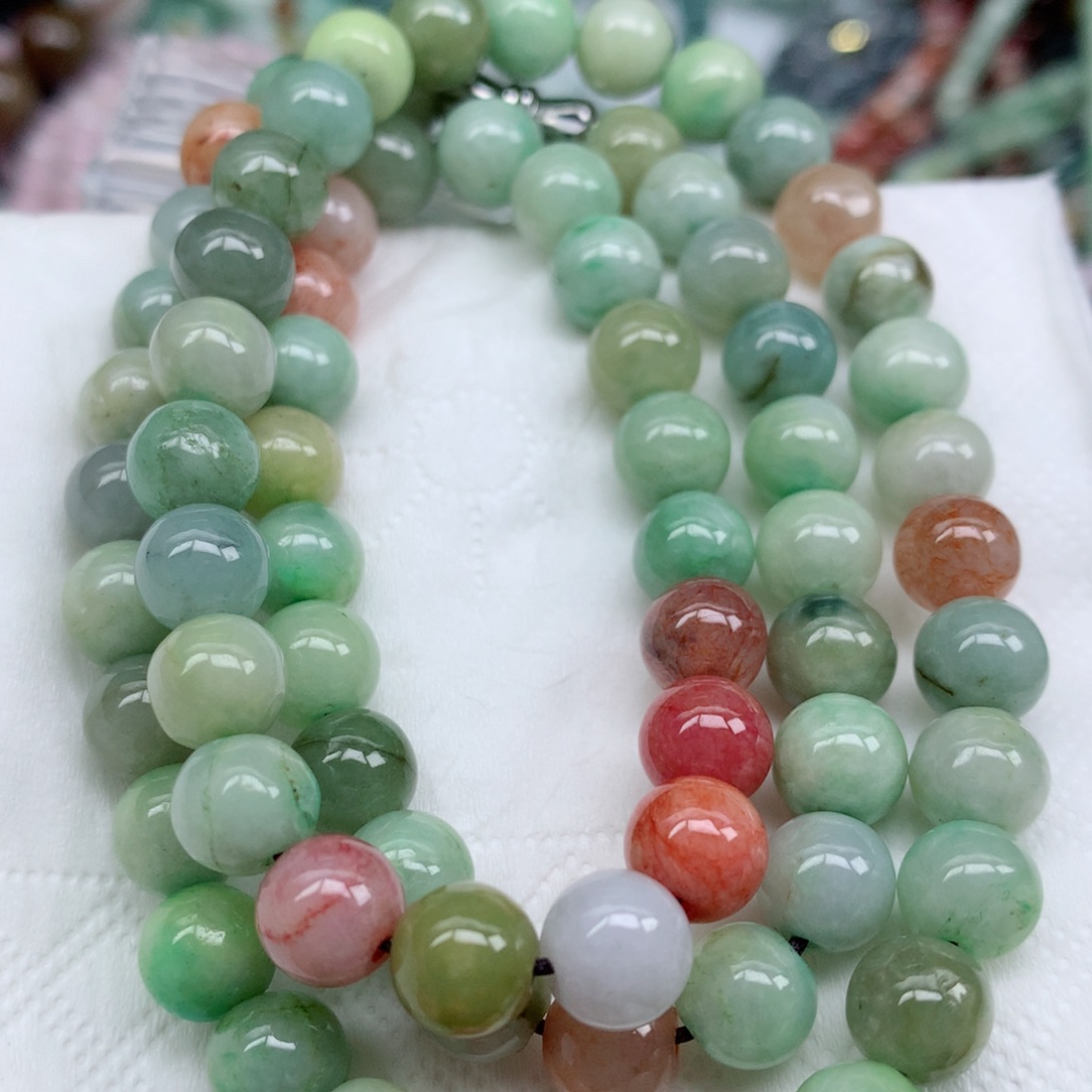 项链未镶嵌翡翠翡翠