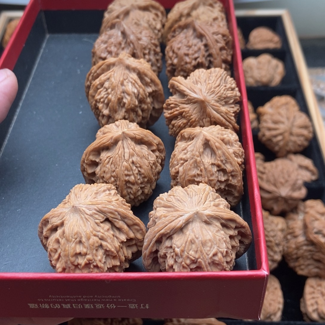 把件文玩核桃5对练手对