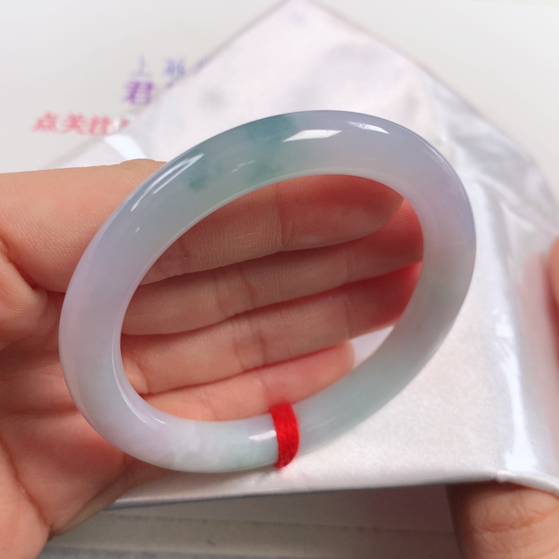 未镶嵌手镯翡翠 圆条