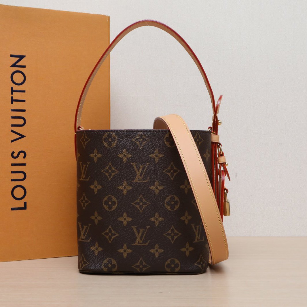 未使用 LouisVuitton/路易威登 汤/P225684224/小号手袋 涂层帆布