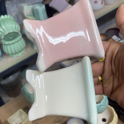 红陶花盆微瑕介意勿拍