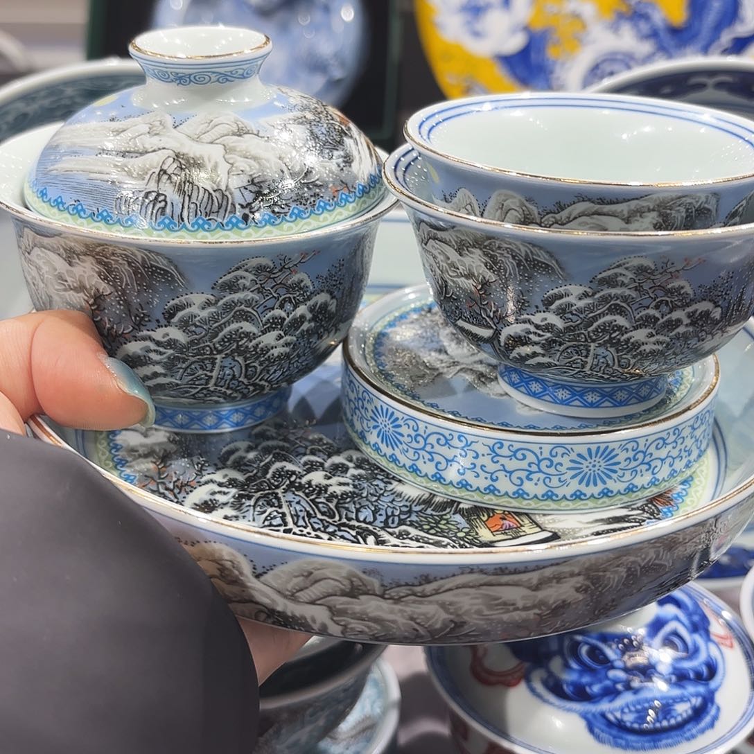 瓷片景德镇瓷器艺术