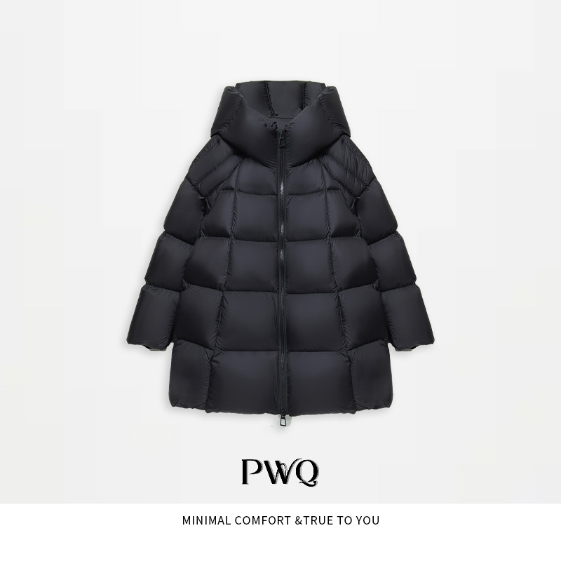 【云朵鹅绒】羽绒服90鹅绒连帽泡芙外套PHAL-25110844-DY