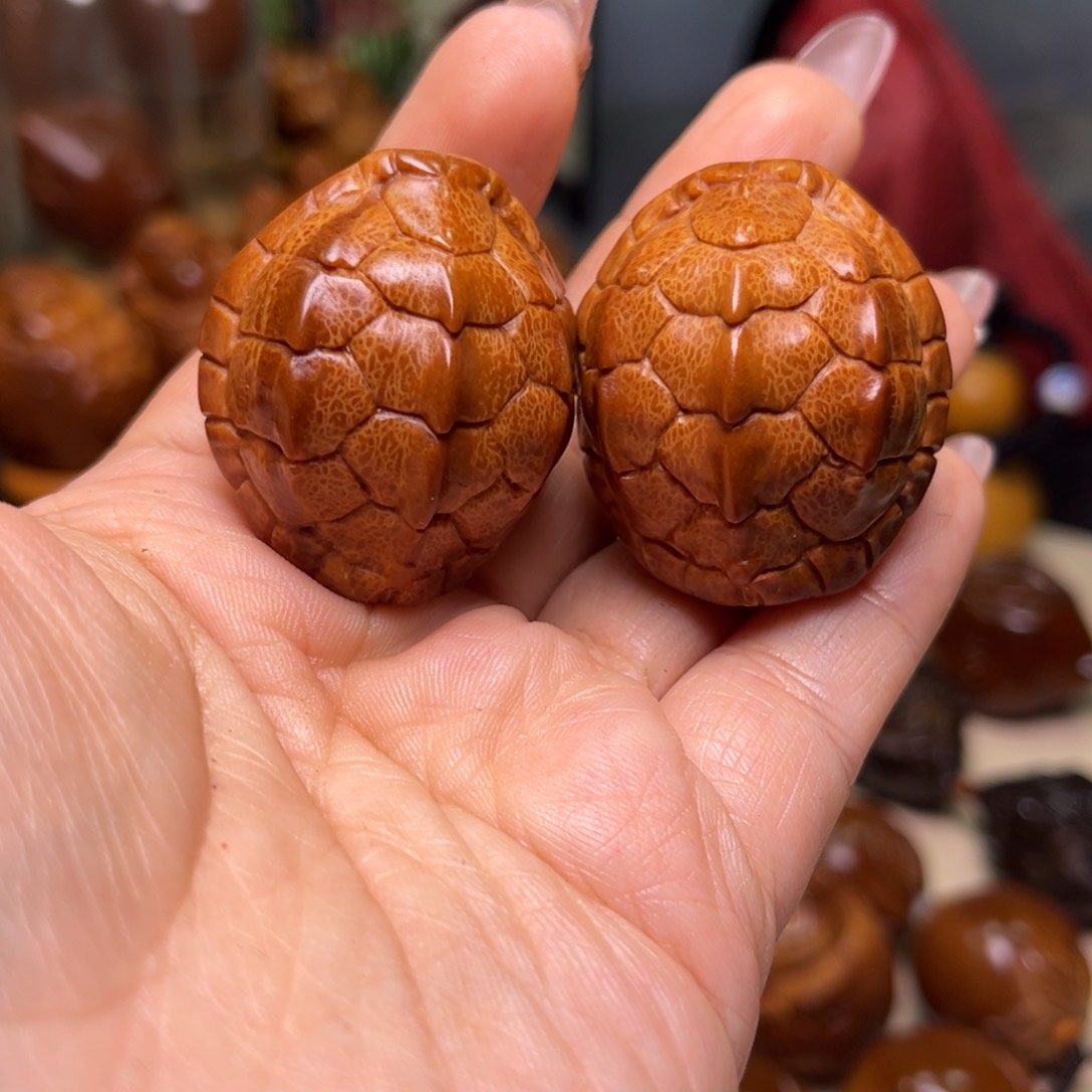 橄榄核手串/手链富甲一对小尺寸