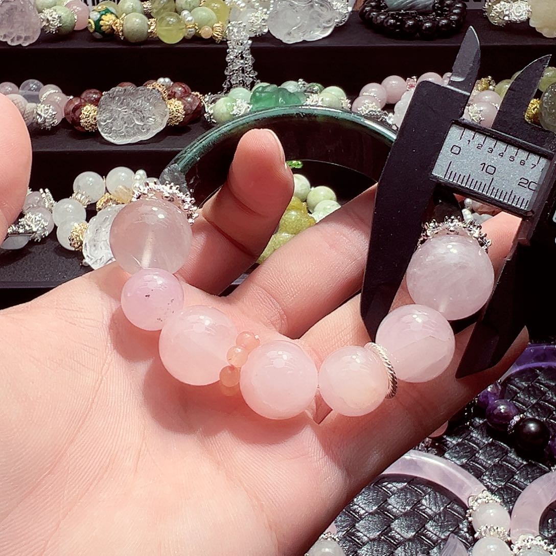 未镶嵌手链水晶水晶手链大瑕