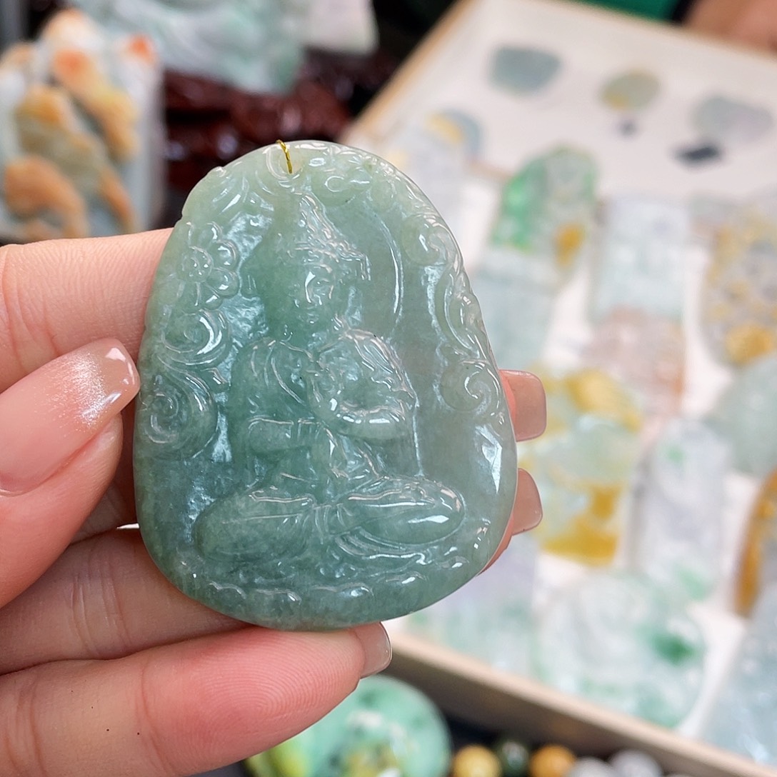 翡翠吊坠(不含链)未镶嵌