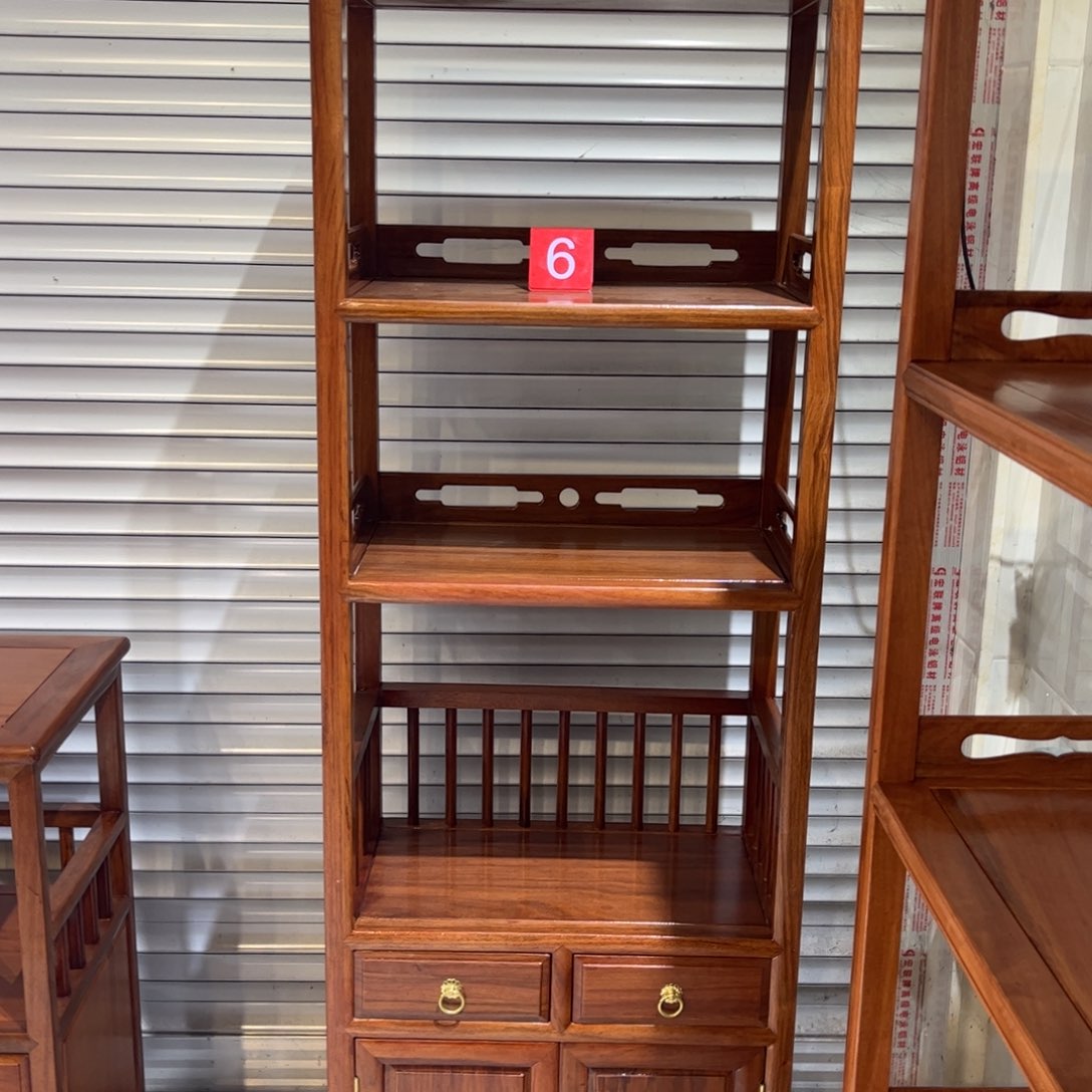 花梨木类成套家具书架