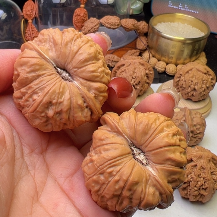 文玩核桃把件莹南瓜42