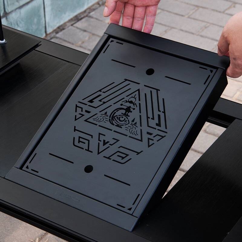 【IGT不锈钢茶盘】标准一单元露营旅行便携茶台适配各种igt桌及系统