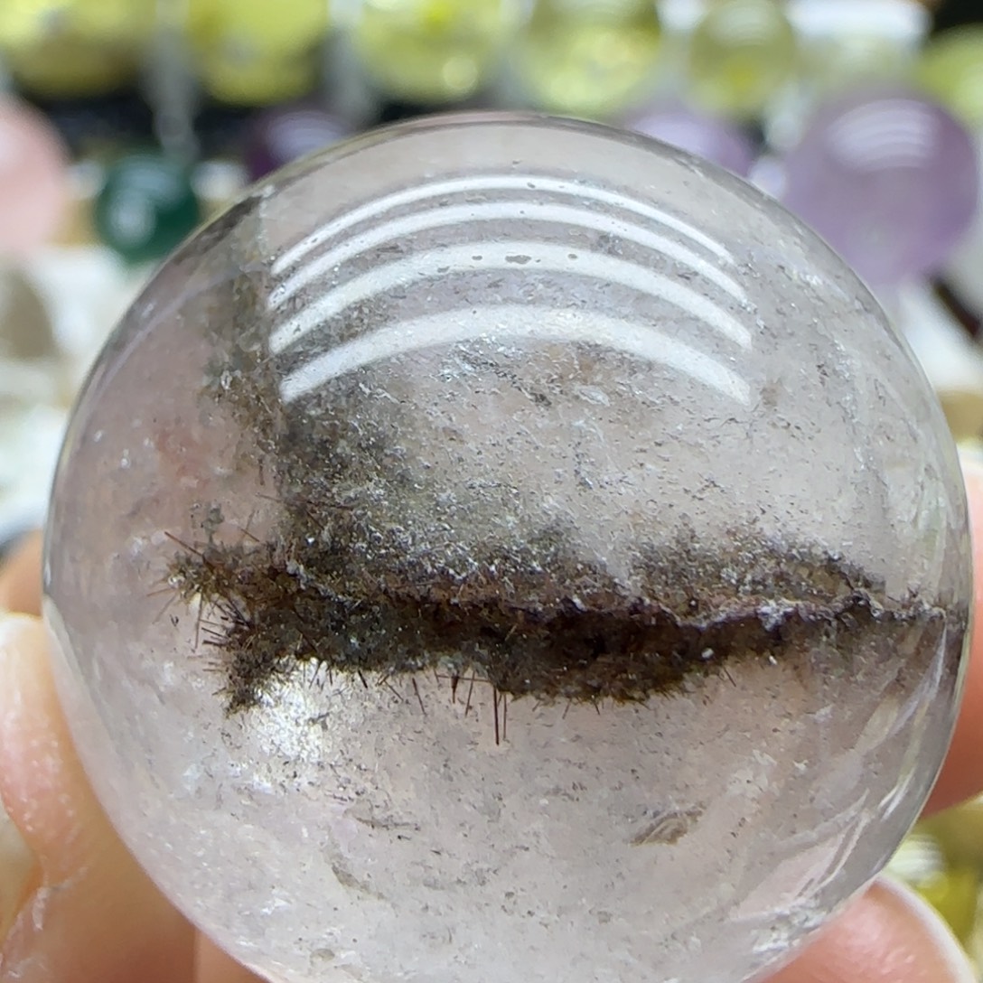 水晶珠宝半成品未镶嵌29.5mm