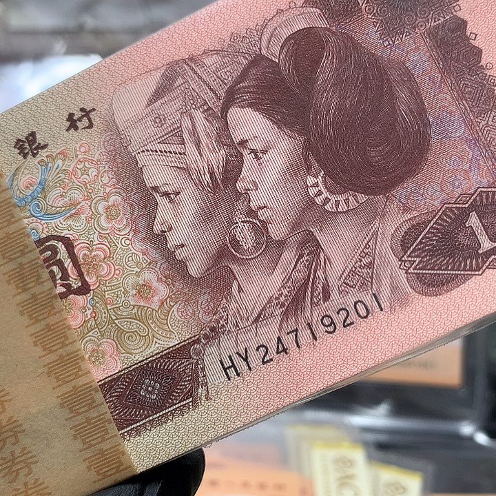 塑料961满天星桃花红百联一刀裸钞