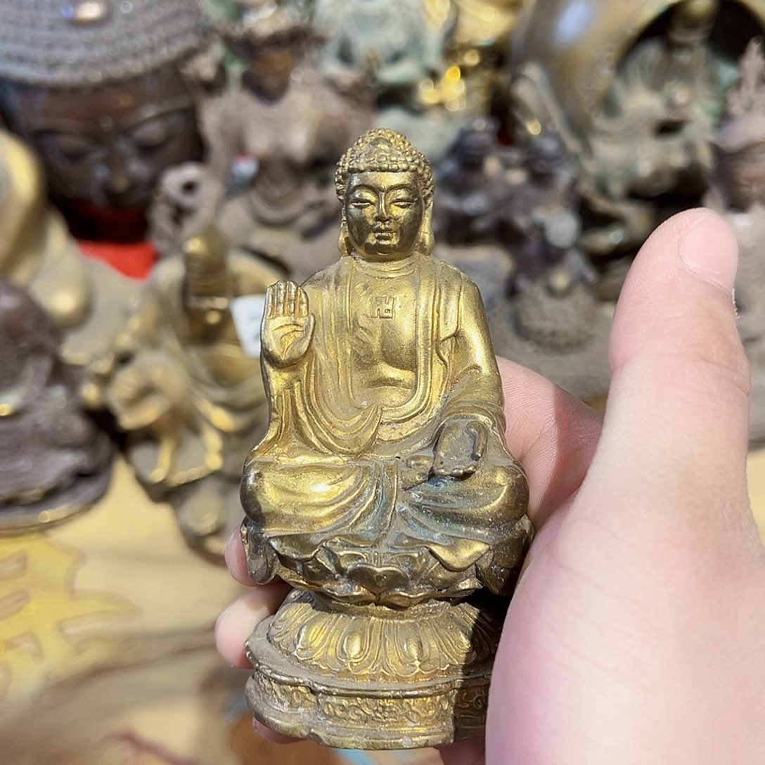黄铜材质，文房摆件