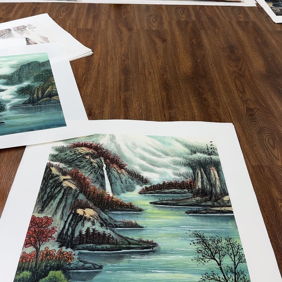 国画国画作品展。。国画