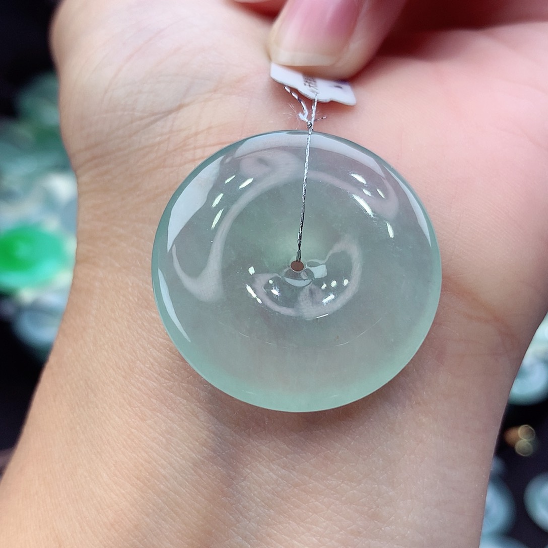 颈饰未镶嵌翡翠编号43尺寸29.5-5.8