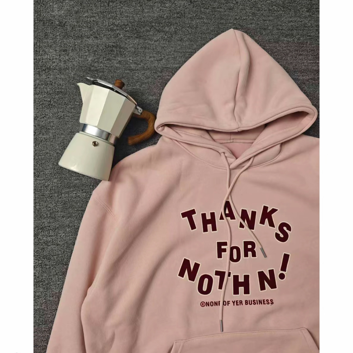 【加绒加厚带帽卫衣～】oversize版～