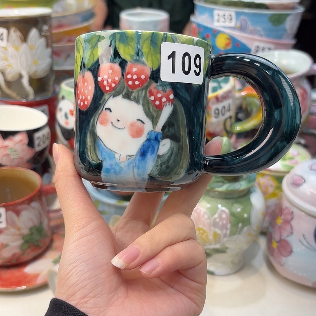 瓷片兔兔好可爱呀