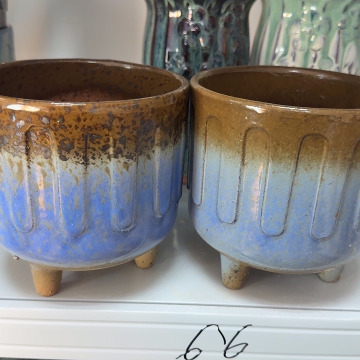 紫砂花盆口16高15，11111