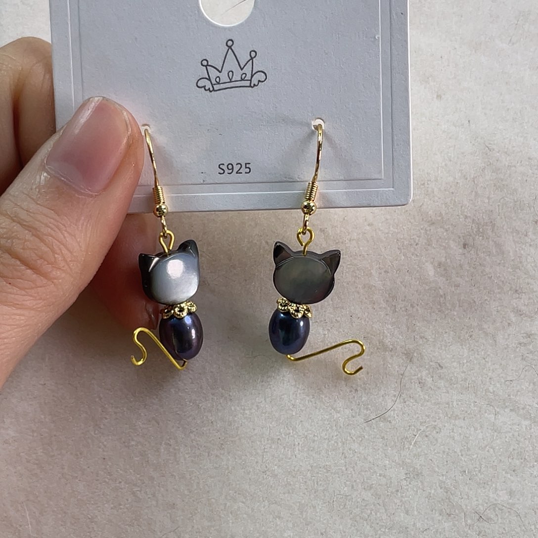 淡水珍珠耳饰未镶嵌