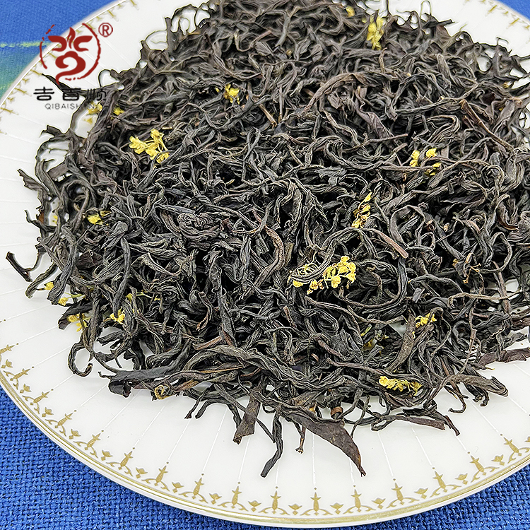特色桂花红茶 花香果香口感醇厚耐泡 茶汤清澈