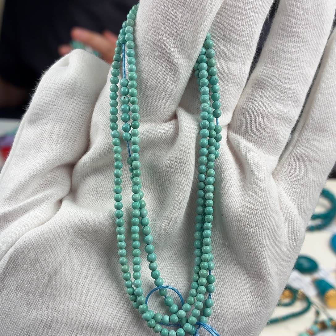 绿松石未镶嵌配饰2.7mm