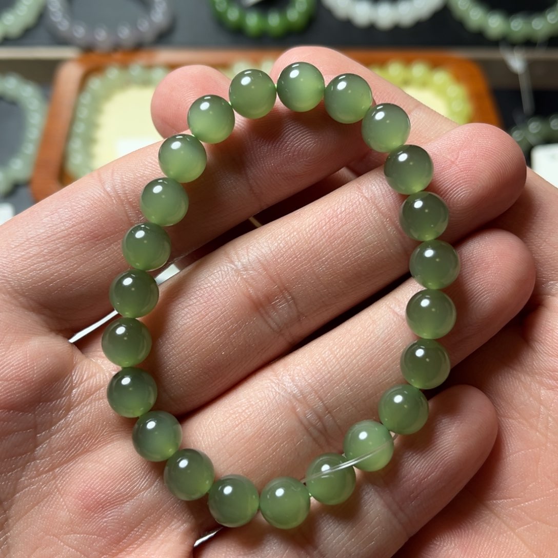 和田玉手链未镶嵌