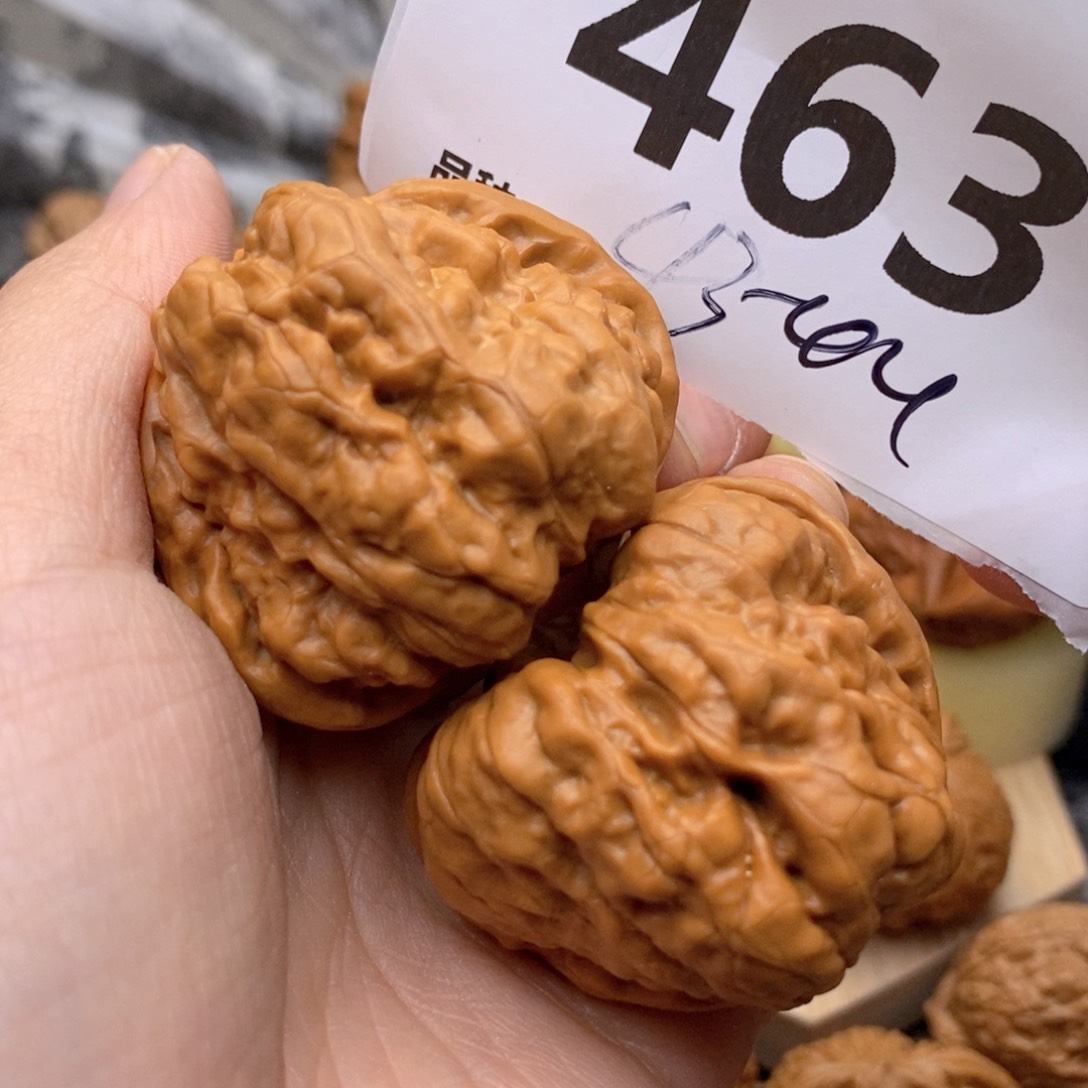 文玩核桃把件463号43蛙