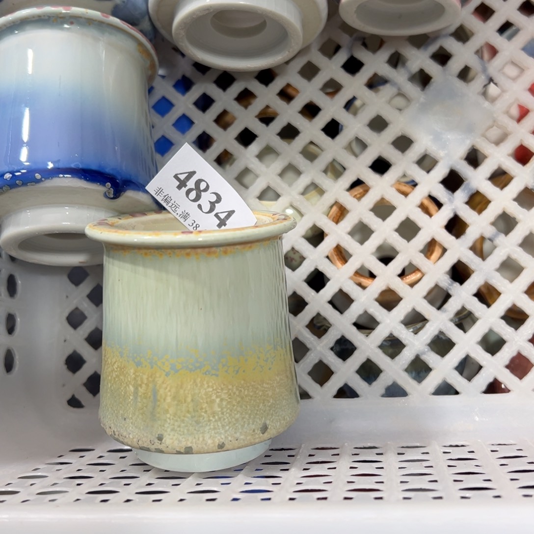 红陶景德镇手工花盆