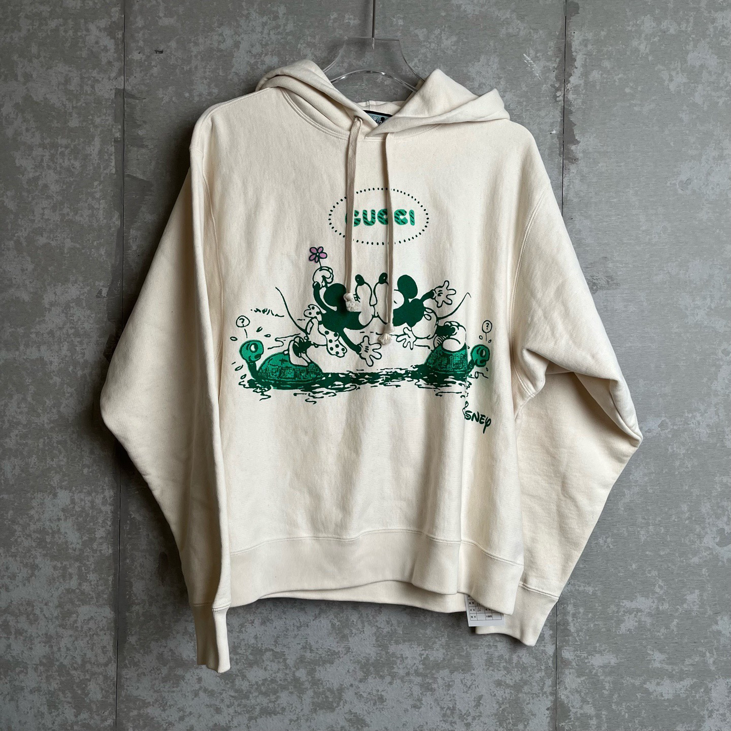 未使用 WE11 DONE S*1/gucci/联名款米奇米妮卫衣帽衫/12446/JP