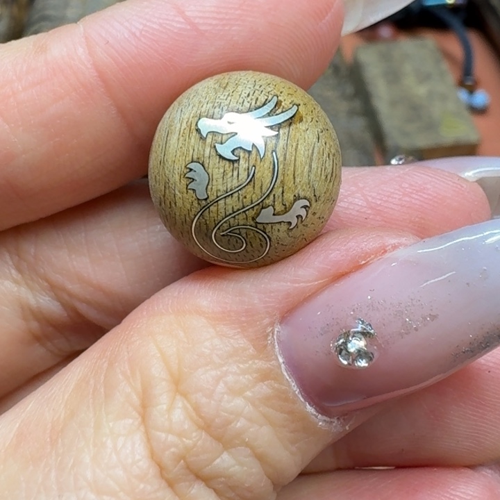 沉香吊坠馨安居沉香定制款