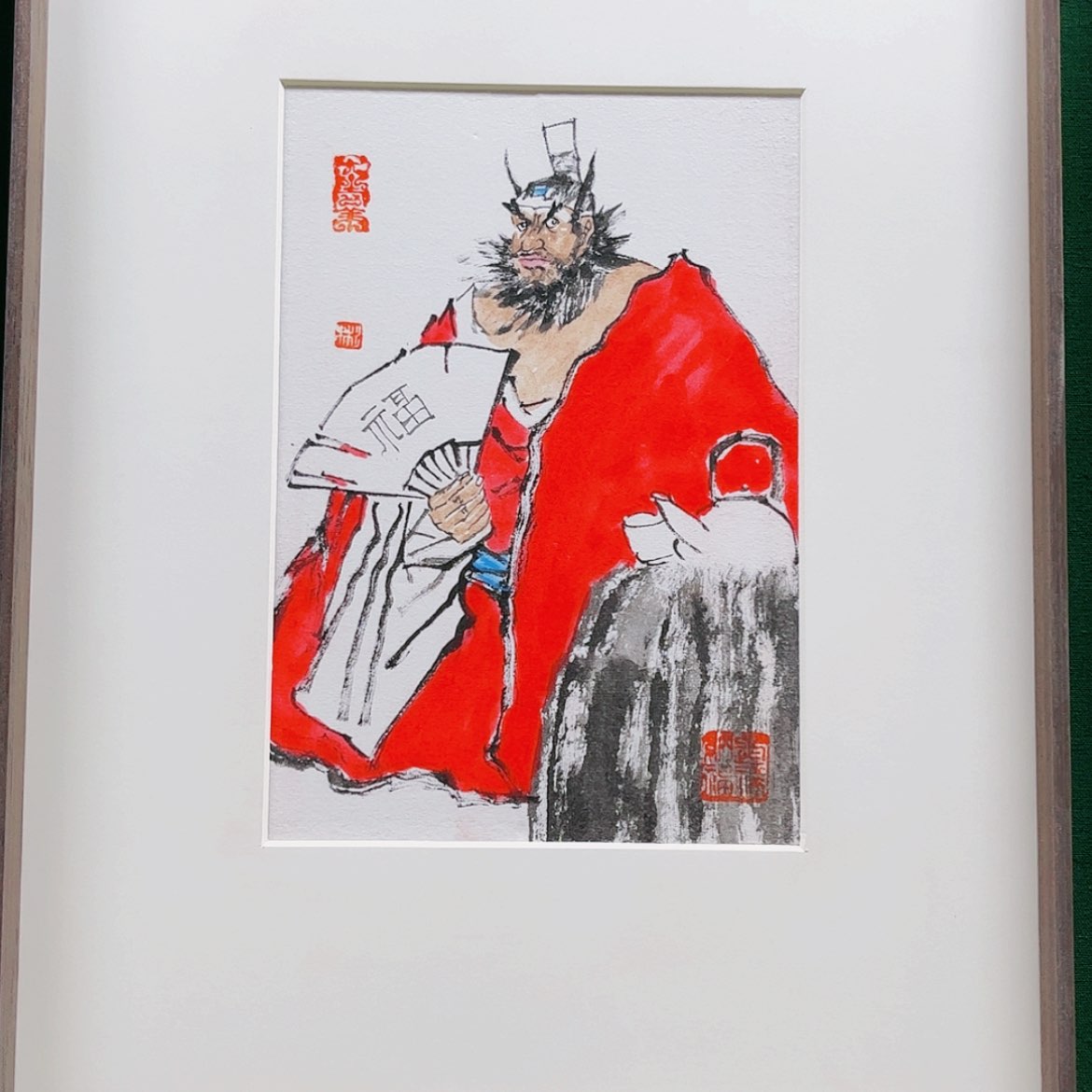 【闪购商品】国画张彬带框精装裱