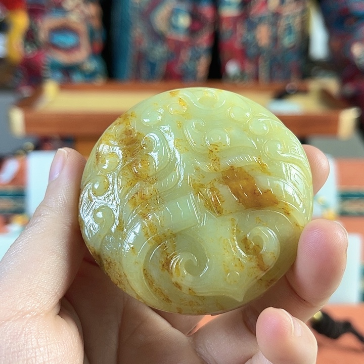 和田玉皮带扣未镶嵌