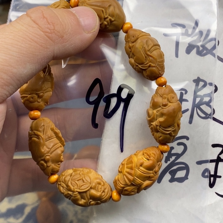 橄榄核手串/手链橄榄核雕工艺手串