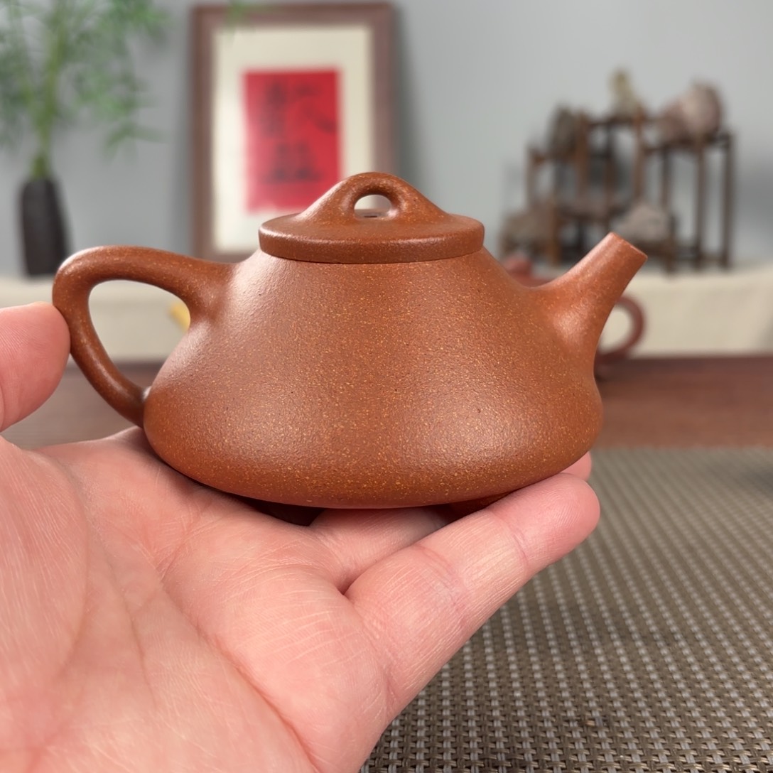 紫砂茶壶微瑕黄龙山原矿紫砂壶