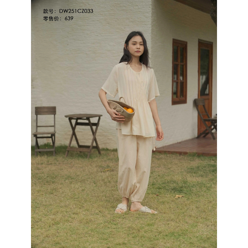 《海城朵朵》朵朵可可 251-033 女 2025 春夏家居服套装