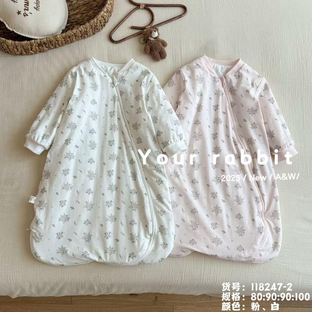 玥儿兔80gU型薄棉睡袋