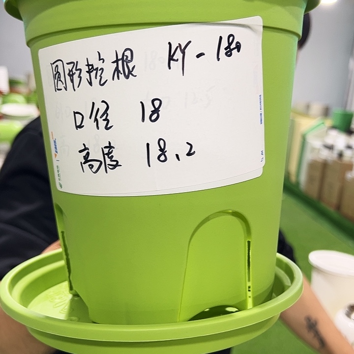 正品圆控口18高18白色8只带托