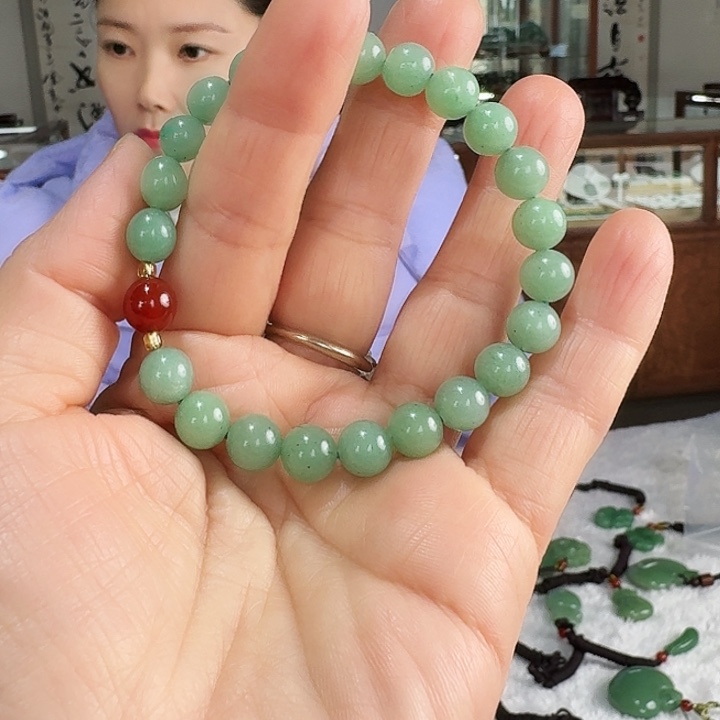 密玉（石英质玉）未镶嵌吊坠