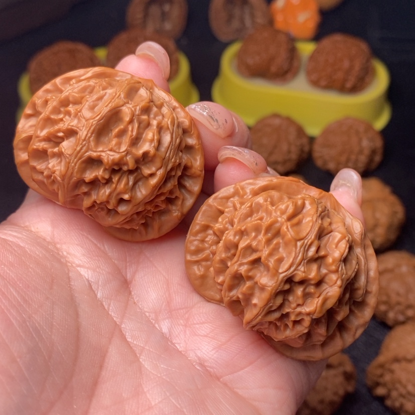 【闪购商品】把件文玩核桃815号宫灯44.5